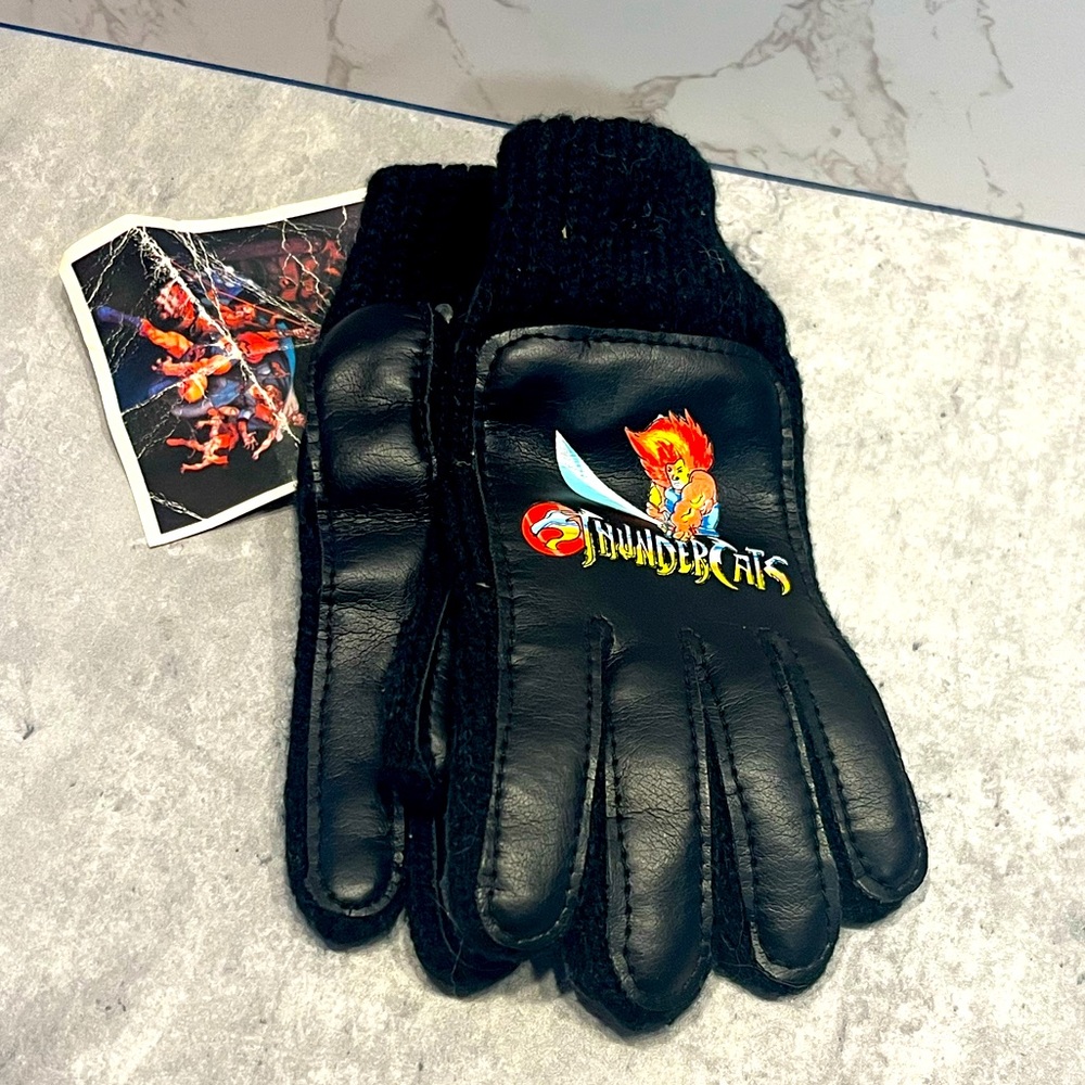 1985 Thundercats vintage boys gloves for 4-7yrs original tags collectible